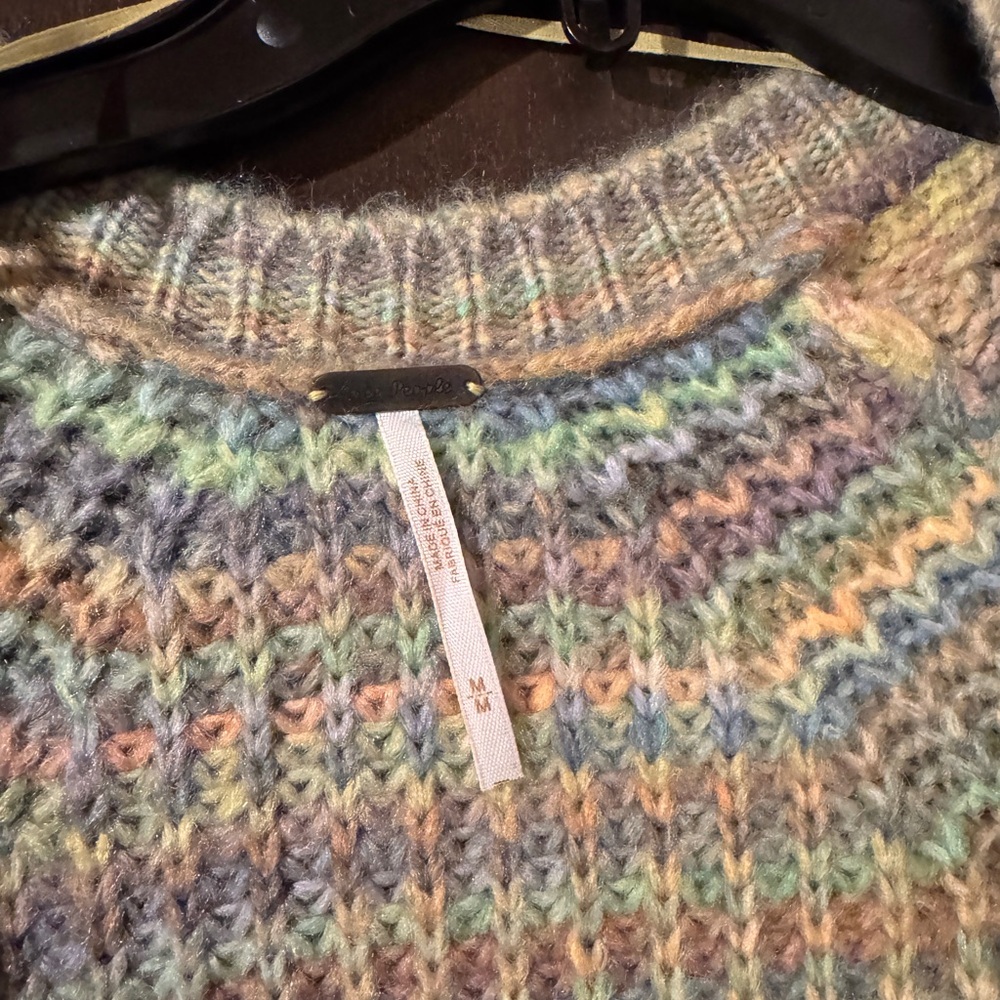 Free People Multicolor Striped Cardigan - Picture 2 of 13